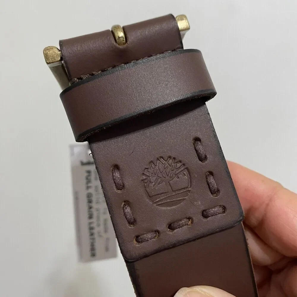 Timberland Brown Casual Genuine Leather Belt 42/44‎ XL Men's NWT